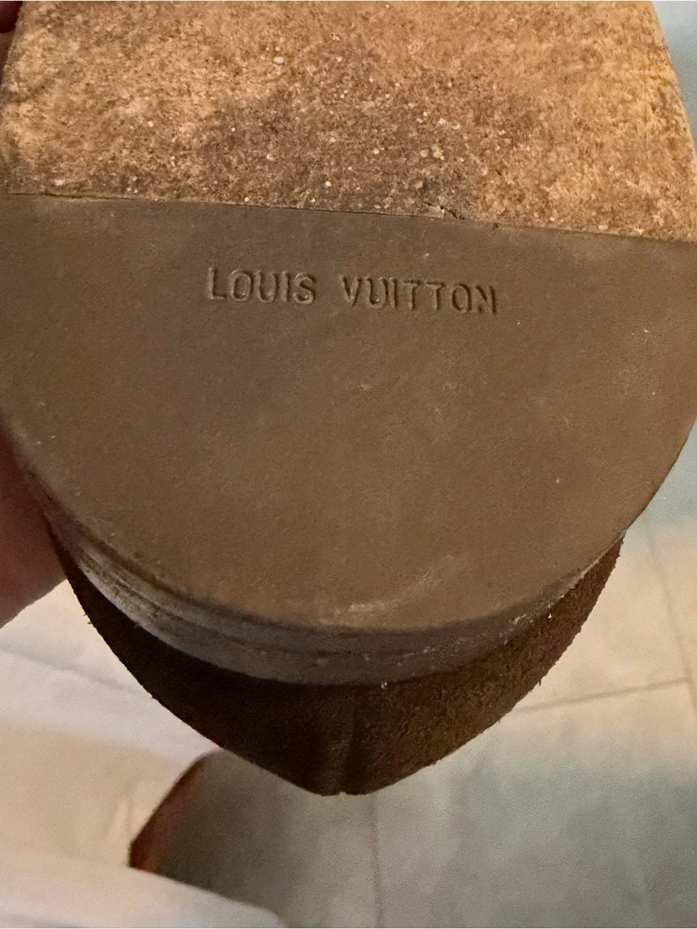 Louis Vuitton Dark Brown Suede Tassel Loafers
